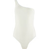 women's dusk blue and cream reversible one shoulder one piece - One Pieces - 5
