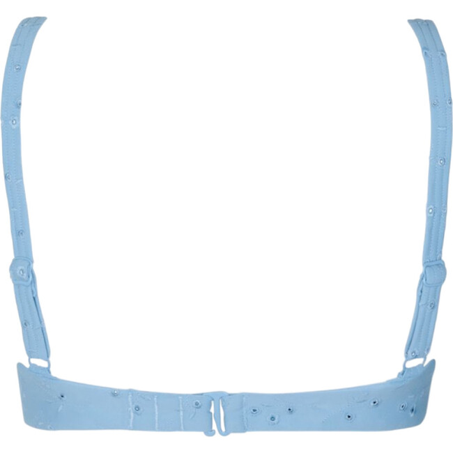 women's dusk blue eyelet cup bikini top - Two Pieces - 7