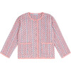 unisex rosa vine quilted jacket - Jackets - 1 - thumbnail