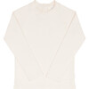 unisex cream rashguard - Rash Guards - 1 - thumbnail