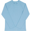 unisex dusk blue rashguard - Rash Guards - 1 - thumbnail