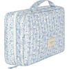 slate floral tri-fold cosmetic case - Makeup Bags - 5