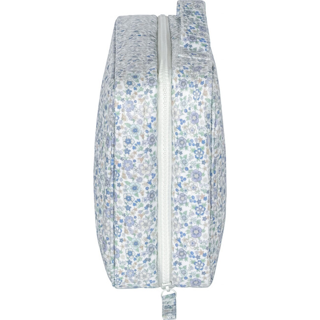 slate floral tri-fold cosmetic case - Makeup Bags - 6