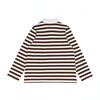unisex cocoa stripe rugby shirt - T-Shirts - 7