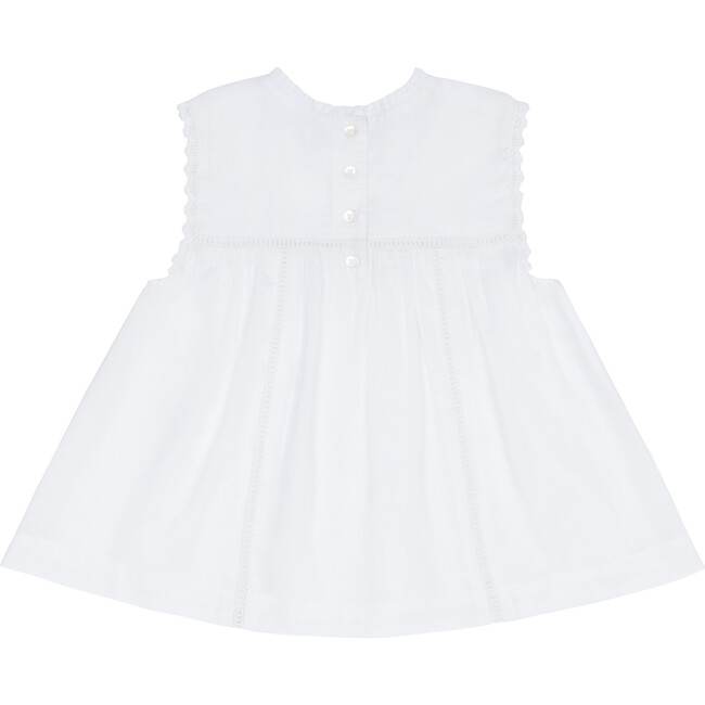 girls white align tank - Tank Tops - 6