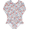 girls mercado bloom rashguard one piece - One Pieces - 1 - thumbnail