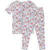 girls mercado bloom short sleeve pima pajamas set - Pajamas - 6