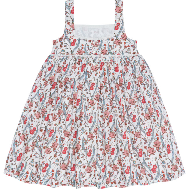 girls mercado bloom square neck dress - Dresses - 7