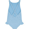 girls dusk blue eyelet ballerina one piece - One Pieces - 7