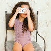 girls cocoa gingham ruffle one piece - One Pieces - 2