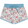 boys mercado bloom boardie - Swim Trunks - 1 - thumbnail