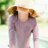 girls cocoa gingham rashguard one piece - One Pieces - 4