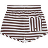 boys cocoa stripe boardie - Swim Trunks - 5