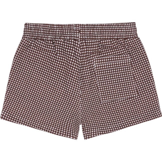 boys cocoa gingham ultra-soft twill shorts - Shorts - 6