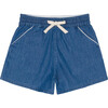 boys chambray short - Shorts - 1 - thumbnail