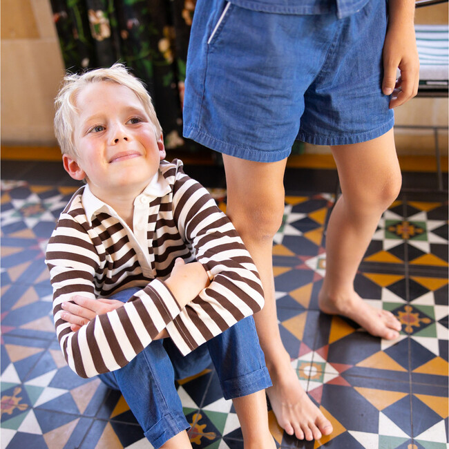 boys chambray short - Shorts - 2