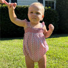 baby girls rosa vine smocked bubble romper - Rompers - 2