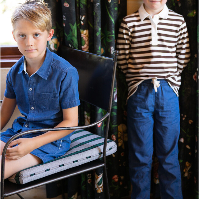 boys chambray short - Shorts - 4