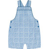 baby azul tile short overall - Overalls - 1 - thumbnail