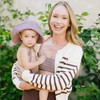 baby cocoa gingham sun hat - Hats - 4
