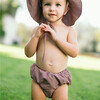 baby cocoa gingham diaper cover - Bloomers - 4