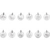 Personalized Birth Flower Necklace, Sterling Silver - Necklaces - 2