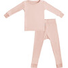 Toddler/Kids Bamboo Pajamas , Peach - Pajamas - 1 - thumbnail