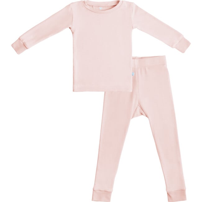 Toddler/Kids Bamboo Pajamas , Seashell Pink