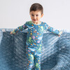 Toddler/Kids Bamboo Pajamas , Deep Sea - Pajamas - 2 - thumbnail