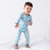 Toddler/Kids Bamboo Pajamas , Blue Popsicle - Pajamas - 2 - thumbnail