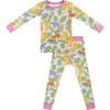 Toddler Bamboo Pajamas, Safari Girl - Pajamas - 1 - thumbnail