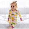 Toddler Bamboo Pajamas, Lemon Girl - Pajamas - 2