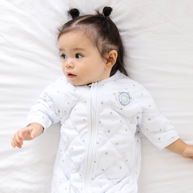 Dream Weighted Transition Swaddle, Grey Star - Swaddles - 3