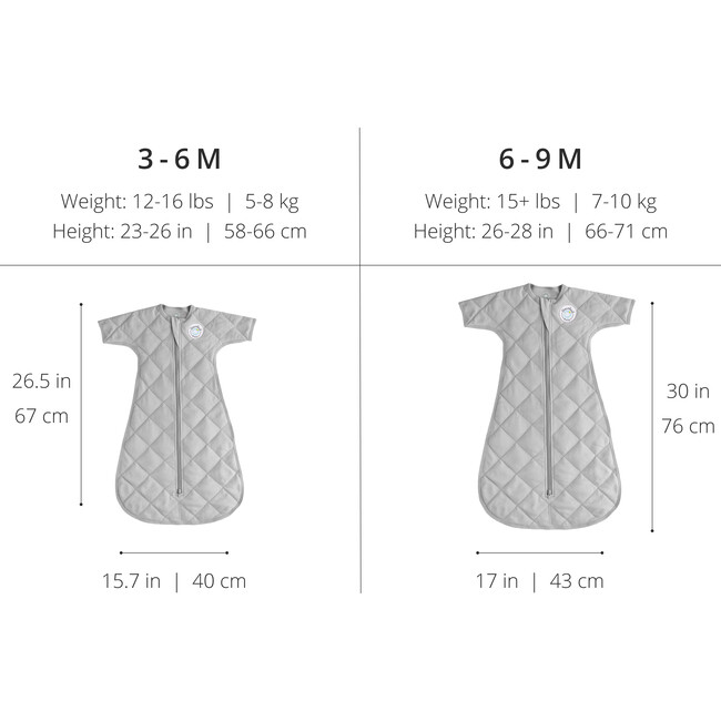 Dream Weighted Transition Swaddle, Misty Mauve - Swaddles - 4