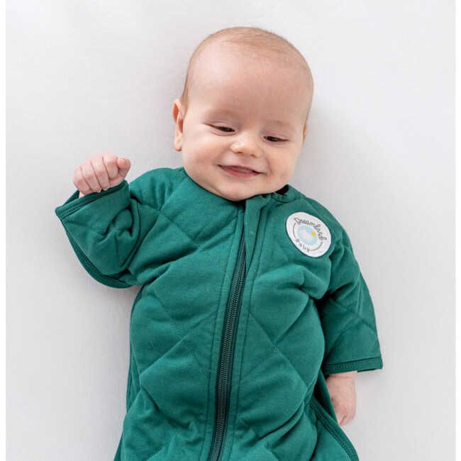 Dream Weighted Transition Swaddle, Forest Green - Swaddles - 3