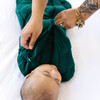 Dream Weighted Sleep Swaddle, Forest Green - Swaddles - 2