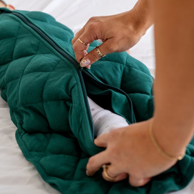 Dream Weighted Sleep Sack, Forest Green