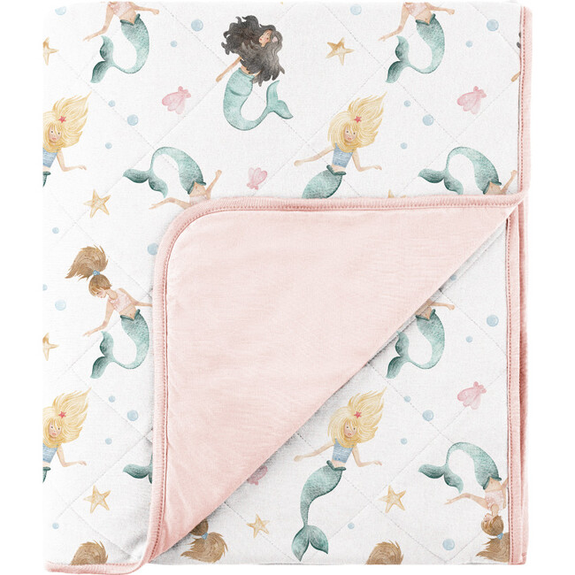Dream Toddler Blanket, Mermaid - Blankets - 1