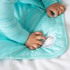 Dream Toddler Blanket, Sea Green - Blankets - 2 - thumbnail