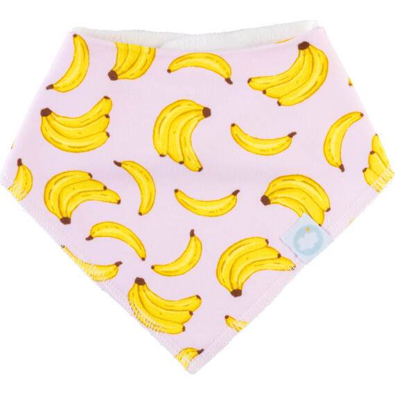 Dream Bandana Bib, Banana Pink - Bibs - 1