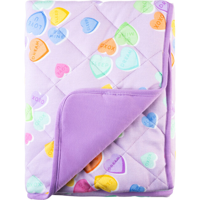 Dream Baby Blanket, Conversation Hearts - Blankets - 1