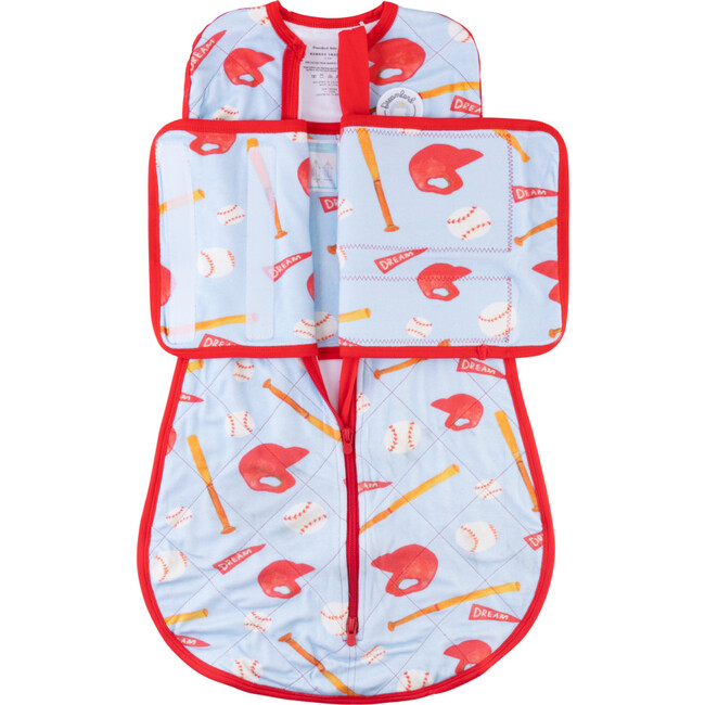 Bamboo Swaddle, Baseball - Swaddles - 1