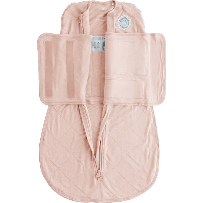 Bamboo Classic Swaddle (Non-weighted) , Peach - Swaddles - 1