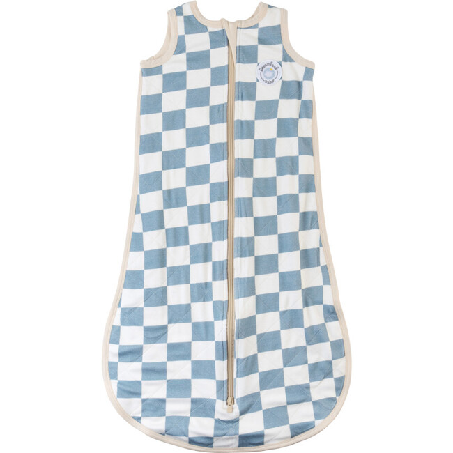 Bamboo Classic Sleep Sack (Non-weighted). Blueberry Checkerboard - Sleep Sacks - 1