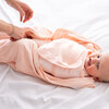 Bamboo Classic Swaddle (Non-weighted) , Peach - Swaddles - 3 - thumbnail