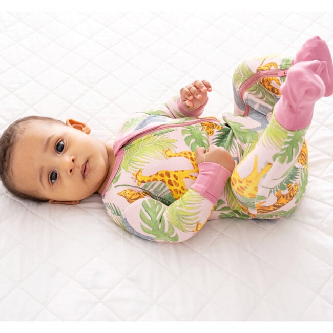 Baby Bamboo Pajamas w/ DreamCuffs®, Safari girl