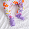 Baby Bamboo Pajamas w/ DreamCuffs®, Easter Floral - Footie Pajamas - 4 - thumbnail
