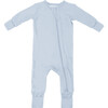 Baby Bamboo Pajamas W/ DreamCuffs®, Sky Blue - Footie Pajamas - 1 - thumbnail