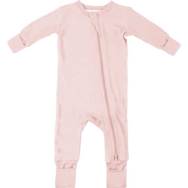 Baby Bamboo Pajamas W/ DreamCuffs®, Seashell Pink