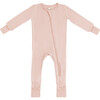 Baby Bamboo Pajamas W/ DreamCuffs®, Peach - Footie Pajamas - 1 - thumbnail